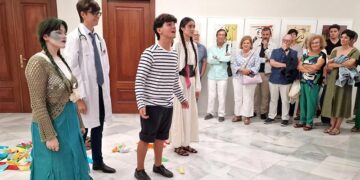 Teatro Balbo participando en el centenario de 'Marinero en tierra' / FOTO: Ayto.