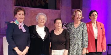 Las homenajeadas en el acto celebrado en el Centro Cultural San José / FOTO: Ayto.