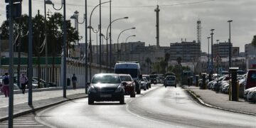 La reforma de la antigua carretera industrial es uno de los proyectos prioritarios ahora para el PP / FOTO: Eulogio García
