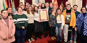La entrega del premio a EQUA en 2023 / FOTO: Ayto.