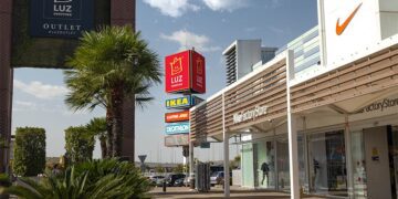 Uno de los rincones del centro comercial Luz Shopping / FOTO: Luz Shopping