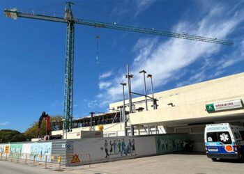 Obras de la nueva UCI / FOTO: Junta
