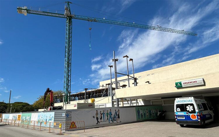 Obras de la nueva UCI / FOTO: Junta