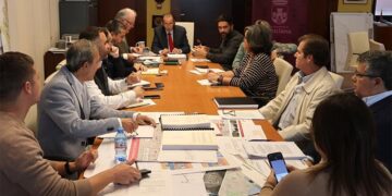 Reunión del Gobierno local que ha dado el visto bueno al POU / FOTO: Ayto.