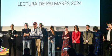 Un momento de la lectura del palmarés / FOTO: Eulogio García