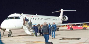 Embarcando en un vuelo doméstico / FOTO: DBC