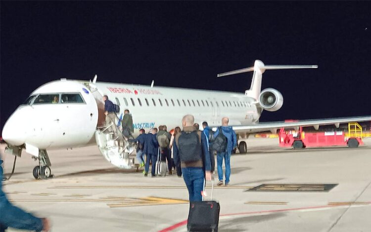 Embarcando en un vuelo doméstico / FOTO: DBC