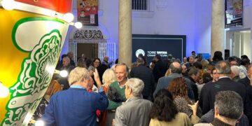 Un momento del encuentro conmemorativo / FOTO: Torre Tavira