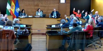 La oposición votando no a las cuentas / FOTO: youtube