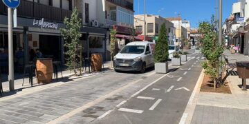 Detalle de la nueva avenida María Auxiliadora / FOTO: Ayto.