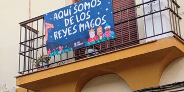 Un balcón 'Real' en Puerto Real / FOTO: DBC