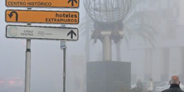 Señal en la zona de Puertas de Tierra / FOTO: Eulogio García
