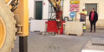 Primeros trabajos en la zona / FOTO: Ayto.