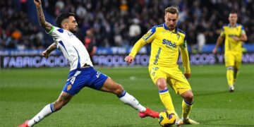 Ontiveros, casi siempre el hombre más peligroso / FOTO: Cádiz CF