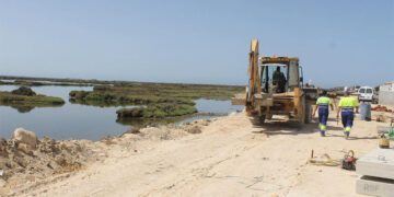 Durante las obras de la primera fase allá por 2020 / FOTO: Ayto.