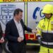El alcalde de Cádiz participó en la presentación del vestuario de lluvia / FOTO: CBPC