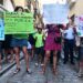 Una pasada protesta frente a los recortes / FOTO: Eulogio García