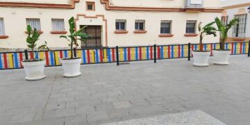 Aspecto renovado de la plaza tras la pequeña intervención / FOTO: Ayto.
