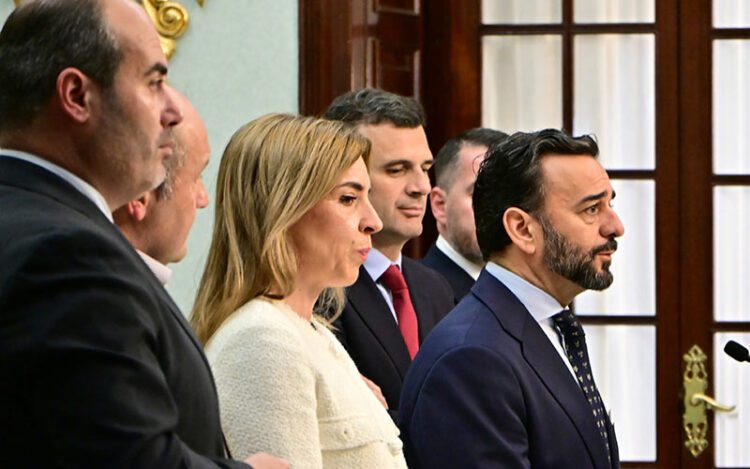 Cardenete compareciendo ante la prensa / FOTO: Eulogio García