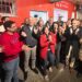 Ruiz Boix celebrando su victoria en la casa del pueblo de San Roque / FOTO: PSOE