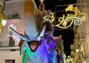 Detalle del alumbrado navideño de los últimos años / FOTO: Ayto.