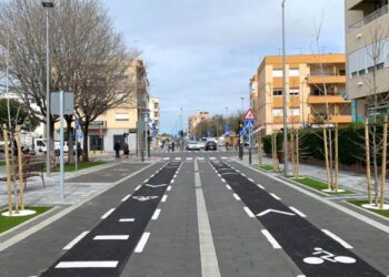 Detalle de la reurbanizada María Auxiliadora, avenida ahora más amable / FOTO: Ayto.