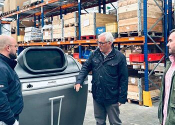 Supervisando la calidad y prestaciones de los contenedores / FOTO: Ayto.