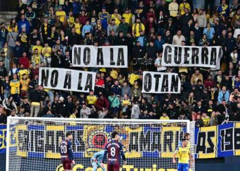 Brigadas Amarillas lanzando un mensaje claro / FOTO: Eulogio García