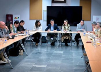 Un momento de la reunión de trabajo / FOTO: Ayto.