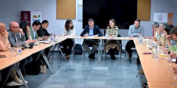 Un momento de la reunión de trabajo / FOTO: Ayto.