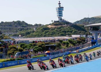 En plena carrera / FOTO: Circuito de Jerez