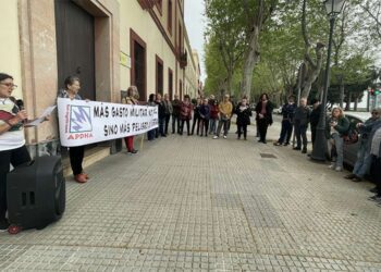 Un momento de la concentración / FOTO: Apdha