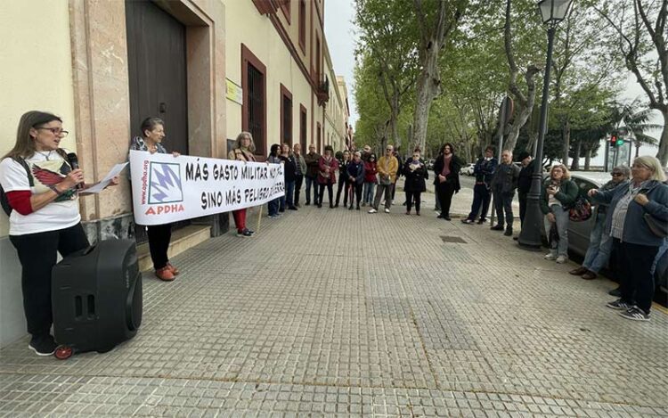 Un momento de la concentración / FOTO: Apdha