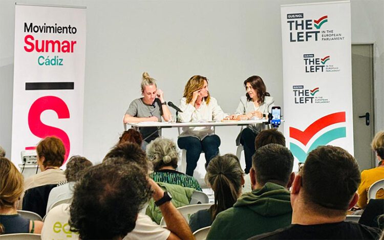 Un momento del debate en el ECCO / FOTO: Sumar