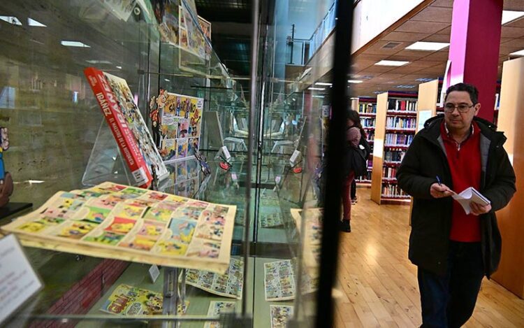 Mortadelo y Filemón no podía faltar en la exposición / FOTO: Eulogio García