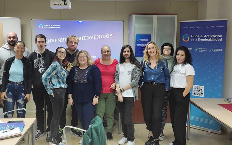 Uno de los grupos de una anterior lanzadera de empleo / FOTO: Ayto.