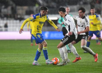 Roger Martí aprovechó sus minutos en la segunda mitad / FOTO: Cádiz CF