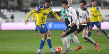 Roger Martí aprovechó sus minutos en la segunda mitad / FOTO: Cádiz CF