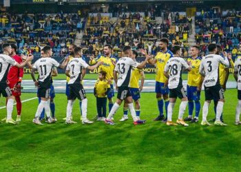 La visita del Burgos a Cádiz de la primera vuelta / FOTO: Eulogio García