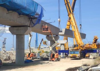 Obras del acceso ferroviario a La Cabezuela / FOTO: Adif