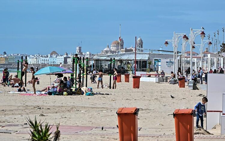 Ambiente primaveral en la Victoria / FOTO: Eulogio García