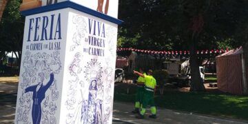 Detalle de la mini-portada de la Feria de 2024 / FOTO: DBC