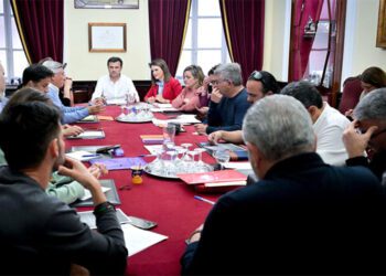 Un momento de la reunión con entidades vinculadas con el COAC / FOTO: Ayto.