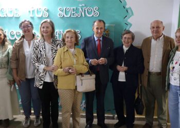 Uno de los posados de la mañana conmemorativa / FOTO: Ayto.