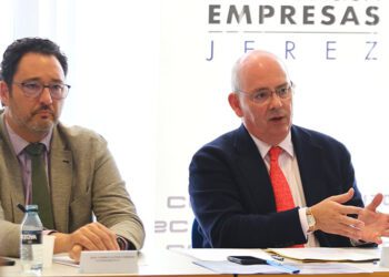 Sánchez Rojas junto a su muy probable sucesor en el cargo / FOTO: CEC