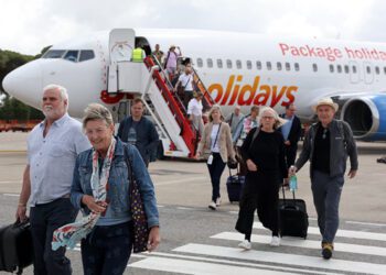 Turistas británicos en la pista jerezana / FOTO: Jet2.com