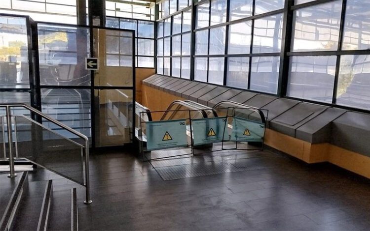 Es raro el día que funcionan las escaleras mecánicas / FOTO: Ayto.
