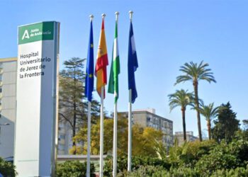 Acceso al Hospital de Jerez
