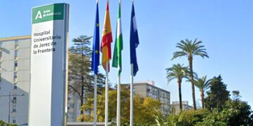 Acceso al Hospital de Jerez