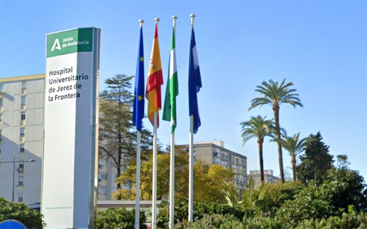 Acceso al Hospital de Jerez